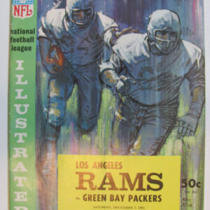 Green Bay Packers at Los Angeles Rams December 7, 1963 Program