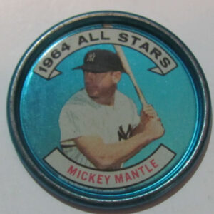 1964 Topps Coins Mickey Mantle #131 Left Handed