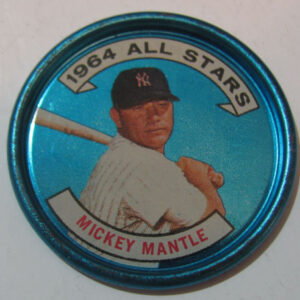 1964 Topps Coins Mickey Mantle #131 Right Handed