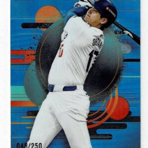 2025 Topps Finest - Uncommon Shohei Ohtani #190 Sky Blue Refractor /250
