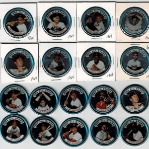 Lot of 18 1964 Topps Coins American League All Stars