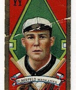 1911 T205 Kid Elberfeld Washington Senators, Hassan Back