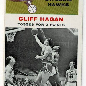 1961 Fleer Basketball Cliff Hagen #53