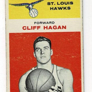1961 Fleer Basketball Cliff Hagen #18