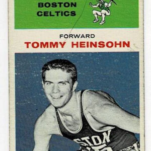 1961 Fleer Basketball Tommy Heinsohn #19