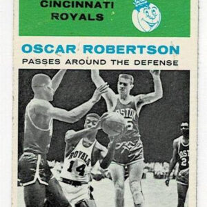 1961 Fleer Basketball Oscar Robertson #61