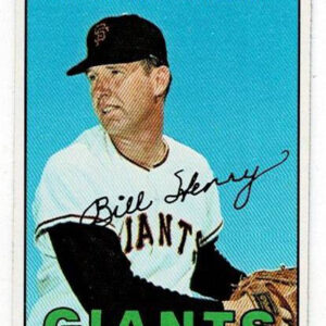 1967 Topps High Number Bill Henry #579