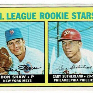 1967 Topps High Number National League Rookie Stars #587