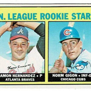1967 Topps High Number National League Rookie Stars #576