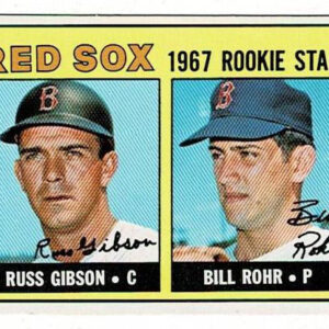 1967 Topps High Number Red Sox Rookie Stars #547