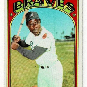1972 Topps Baseball Hank Aaron #299