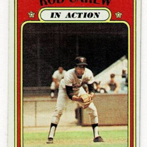 1972 Topps Baseball Rod Carew IA #696