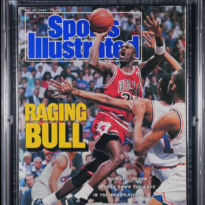 Sports Illustrated May 15, 1989 Michael Jordan Raging Bull PSA 6.5