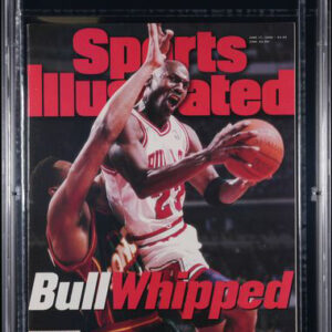 Sports Illustrated June 17, 1996 Michael Jordan Bull Whipped PSA 7.5
