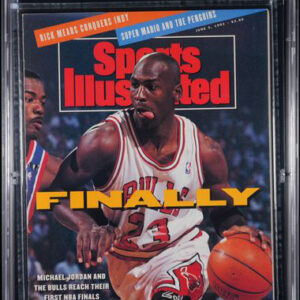 Sports Illustrated June 3, 1991 Michael Jordan Finally PSA 8.0