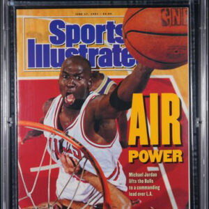 Sports Illustrated June 17, 1991 Michael Jordan Air Power PSA 9.2