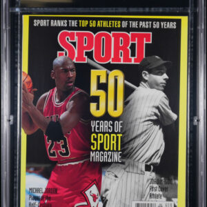Sport Magazine September 1996 Michael Jordan, Babe Ruth PSA 9.2