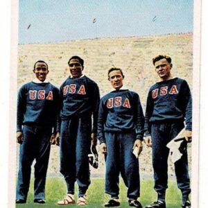 1936 Muhlen Franck Olympia 1936 Berlin Jesse Owens United States Team