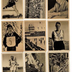Lot of 30 Different 1935 Muratti Brennpunkte des Deutschen Sports