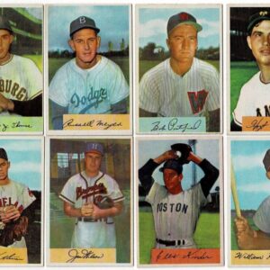 Lot of 14 1954 Bowman Baseball Cards w/ Hoyt Wilhelm