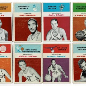 Lot of 25 Different 1961 Fleer Basketball w/ Oscar Robertson #61