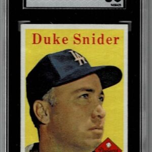 1958 Topps Duke Snider #88 SGC 6