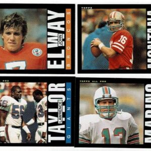 1985 Topps Complete Football Set