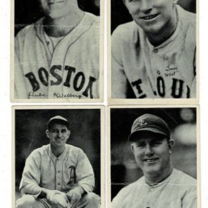 Lot of 13 1936 Goudey Wide Pens w/ Lloyd Waner, Arky Vaughan, Bucky Harris
