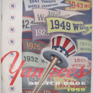 1950 New York Yankees Sketch Book