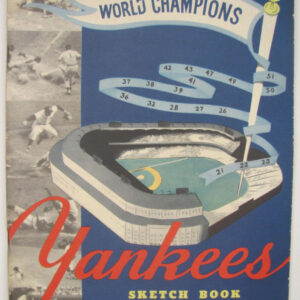 1952 New York Yankees Sketch Book