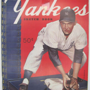 1953 New York Yankees Sketch Book