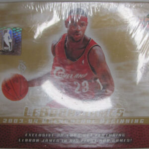 Upper Deck 2003-04 LeBron James Phenomenal Beginning Card Set Sealed