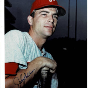 Johnny Callison Signed 8X10 Color Photo Close Up