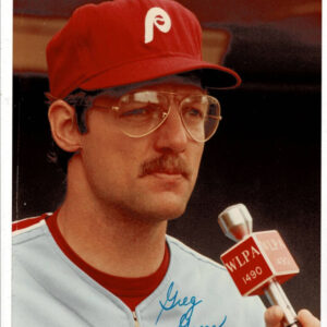 Greg Gross Signed 8X10 Color Photo