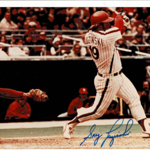 Greg Luzinski Signed 8X10 Color Photo Philadelphia Phillies