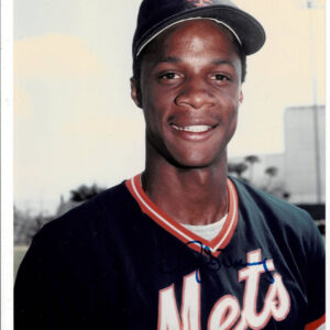 Darryl Strawberry Signed 8X10 Color Photo