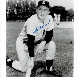 Irv Noren Signed 8X10 B&W Photo