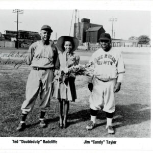 Ted "Double Duty" Radcliffe Signed 8X10 B&W Photo
