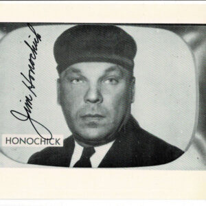 Jim Honochick Umpire Signed 8X10 B&W Photo