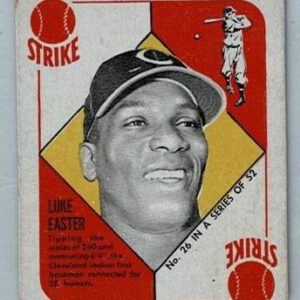 1951 Topps Red Back Luke Easter #26
