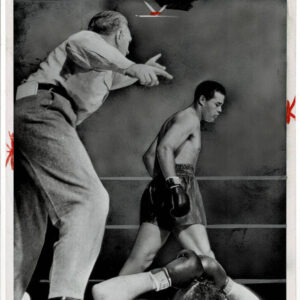 Joe Louis & Billy Conn Type 1 8x10" B&W Photo 1946