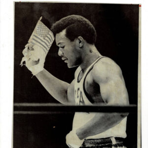 George Foreman 7.5 X 9" Wire Photo 1968 Olympic Gold Medal