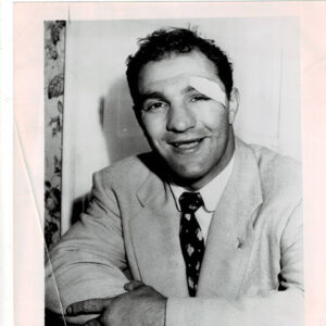 Rocky Marciano 8 X 8.5" Wire Photo 1954