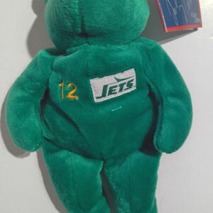 Vintage Joe Namath Salvinos Bammers Hand Autographed Stuffed Bear