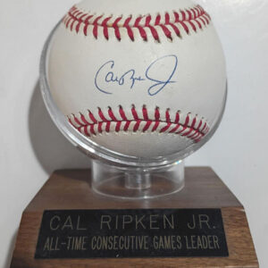 Cal Ripken Jr Signed OAL Baseball JSA