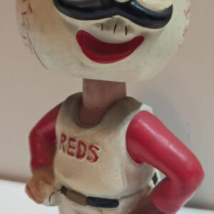 1960s Cincinnati Reds Bobblehead Nodder Green Base