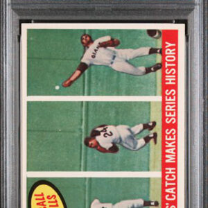 1959 Topps Mays' Catch Makes History #464 PSA 7