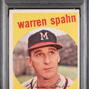 1959 Topps Warren Spahn #40 PSA 5
