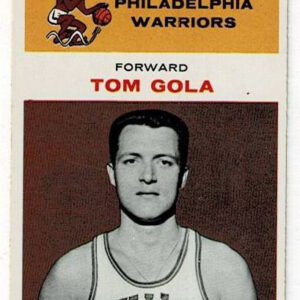 1961 Fleer Basketball Tom Gola #14