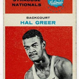 1961 Fleer Basketball Hal Greer #16